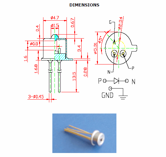 3GHz Analog PIN TO-can